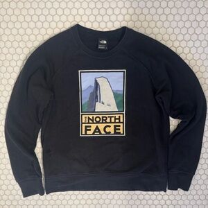 The North Face Women's Black Crewneck Sweatshirt